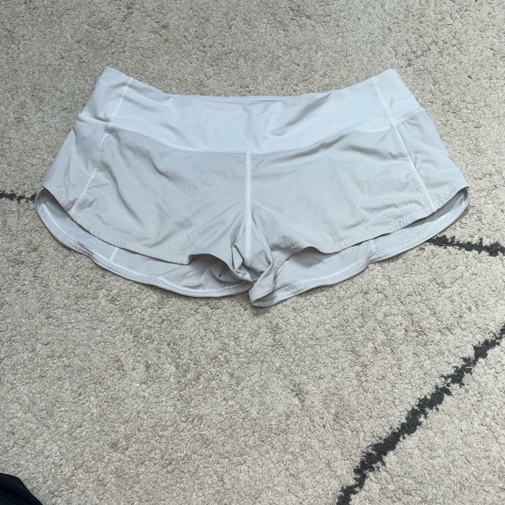 Women's White shorts Lululemon